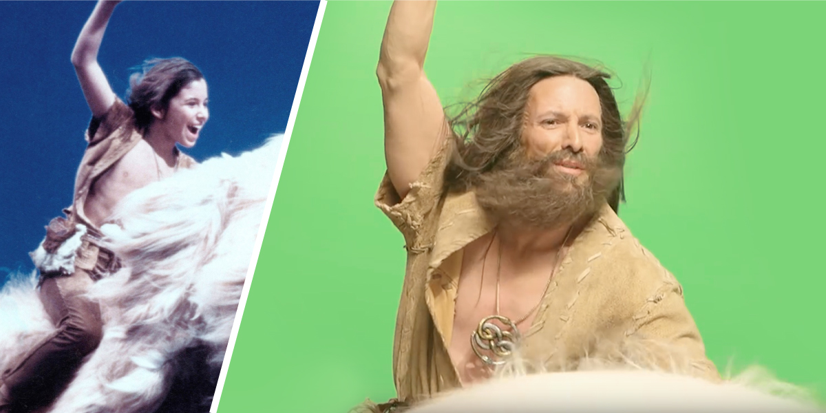 La Storia Infinita Atreyu torna su Falkor 32 anni dopo! (video)