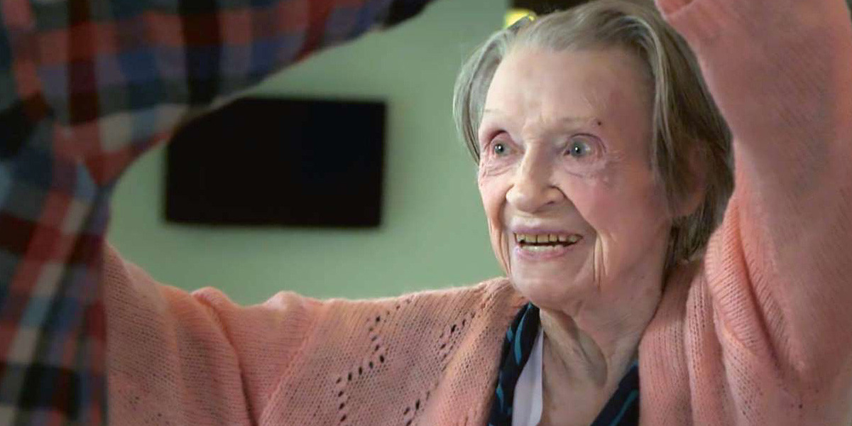 Une jeune fille de 90 ans