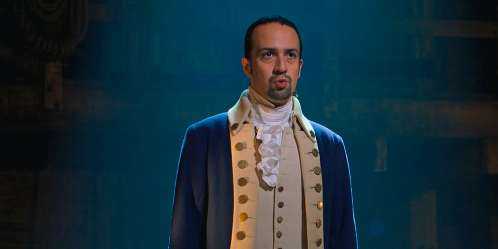 Lin-Manuel Miranda è Alexander Hamilton nel musical su Disney+