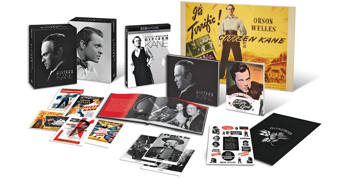 Quarto Potere 4K Ultra HD cofanetto Blu-ray HDR Warner Bros Home Entertainment home video DVD Citizen Kane di Orson Welles 2021 2022 Amazon Prezzo