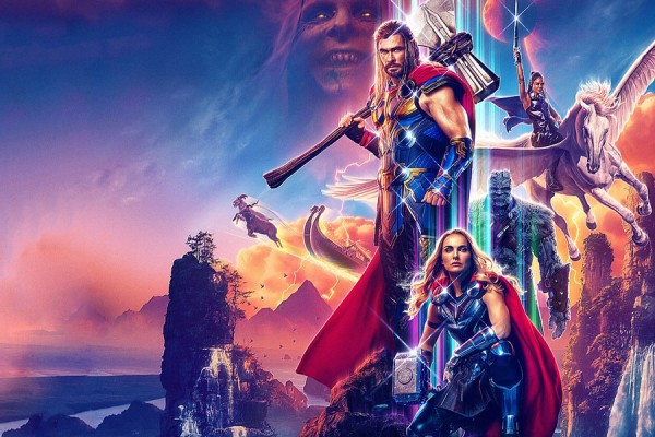 Thor love and thunder spiegazione significato finale mighty grande Thor femmina donna Jane gore cattivo cancro