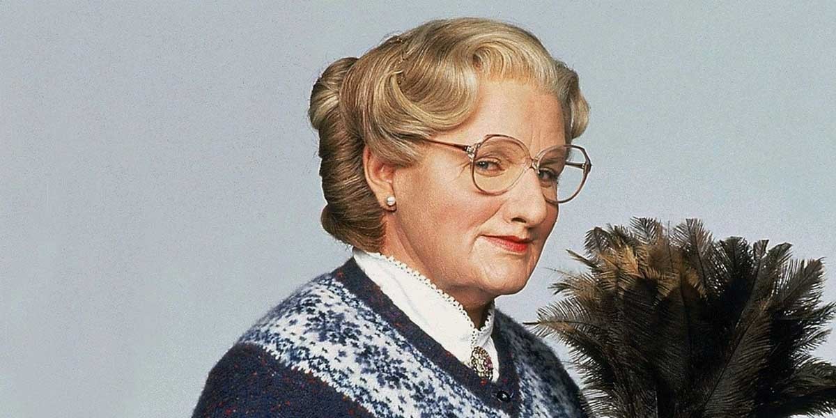 mrs doubt fire dietro le quinte curiosità aneddoti storia vera spiegazione significato finale recensione Robin Williams